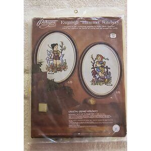 Paragon Needlecraft Hummel Stitchery Kit No. 0656 Embroidery Farm Boy & Girl - 1